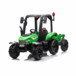Children's electric tractor with trailer and canopy